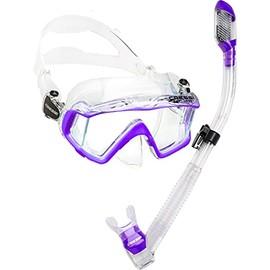 Cressi Pano 3 & Supernova Dry, Clear/Purple