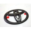 Toyota OEM Matte Black Toyota Logo OVERLAY emblem for Camry