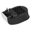 500W Black and White Mini Electric Heater Portable Wall Mounted