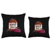 My Happy Spider Pills Hairy Spider Tarantula Throw Pillow