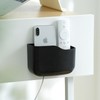 LINFIDITE 2 Pack Adhesive TV Remote Control Holder Wall Mount