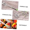 LABRIMP 1set Professional Grill Fork BBQ Tool Kit for Outdoor