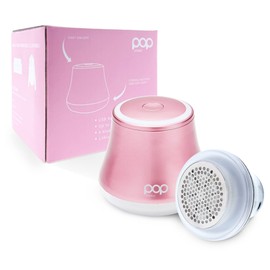 Fabric Shaver, Lint Remover Electric (Rose Gold) – Rechargeable, 6 Blade System, Fabric Lint Shaver w/LED Light | One-Touch Activation Pill Shaver for Clothes - Electric Lint Remover Fabric Shaver