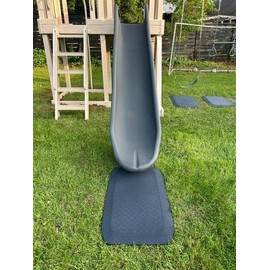 KidWise 1.5 Inch Fanny Pads - The Original Wear Mat - Grey Rubber Safety Mats (Set of 2)