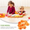 OFFIGAM 8PCS Popcorns Chicken Food Models Fake Food Lifelike Chicken