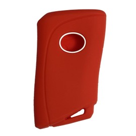 Key Fob Cover for LX600 ES350: 4 Buttons Silicone Remote Case Protectore Fit for Lexus LC 500 500h NX 350h 250 UX 200 250h ES 250 350 300h LS 500 500h RX 350h 500h GX460 2018 to 2024 HYQ14FBF (Red)