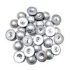200Pcs Insulation Dome Cap Washers;Duct Insulation Pins;1/4 Washers Flat;Insulation Fasteners