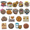 18Pcs Cookies Charms for Croc Clog Shoes Decoration, Sweet Food