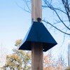 Metal Squirrel Baffle for 4x4 Post, 18 Inch Baffle for