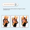 Right Hand Rehabilitation Robot Glove Accelerate Recovery Resin Fiber Finger