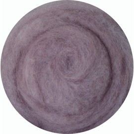 100% Wool Felt/Felting Needle Felting Wet Felting Felt Wool 100g – Light Purple/Grey
