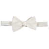 Tuxgear Mens Satin Self Tie Bow Tie with Adjustable Neck