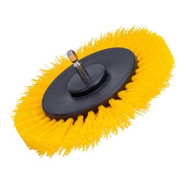 Brush Attachment, Cordless Screwdriver, Grout Brush, Ideal for Edges, Corners, Windows, Joints in the Garden and in the Bathroom, Brush for Grouts and Much More - Drill Brush