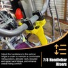 Motorcycle Handlebar Risers, 22mm Universal Mount Kit, 7/8 Inch Aluminum