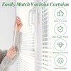 TEHAUX 46" Extra Long Blind Wand Replacement with 9 Hooks