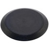 2 1/2" 2.5 inch Flush Mount Black Plastic Body and