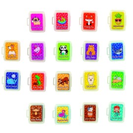 Raymond Geddes Totally Adorkable Scented Kneaded Erasers for Kids (Pack of 144)