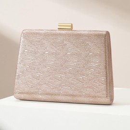 CHUNLI Clutch Purses for Women, Sparkly Evening Bag with Detachable Chain for Weddings, Proms, Formal and Parties