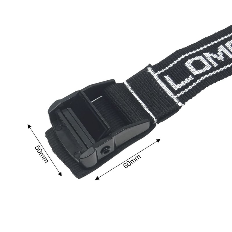 Lomo 38mm Wide Kayak Roof Rack Strap - 3.5M