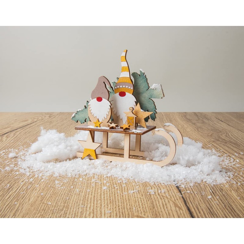 Rayher Kit Bricolage Folletto, Fsc Mix Credit, Naturale, 11.5x5x16.5cm, 12Pz,