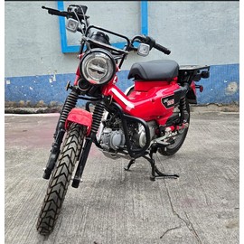 Zeymore Fit Honda Trail 125 CT125 Hunter Cub 125 23-Up Highway Crash Bar Engine Guard Bumper Protector