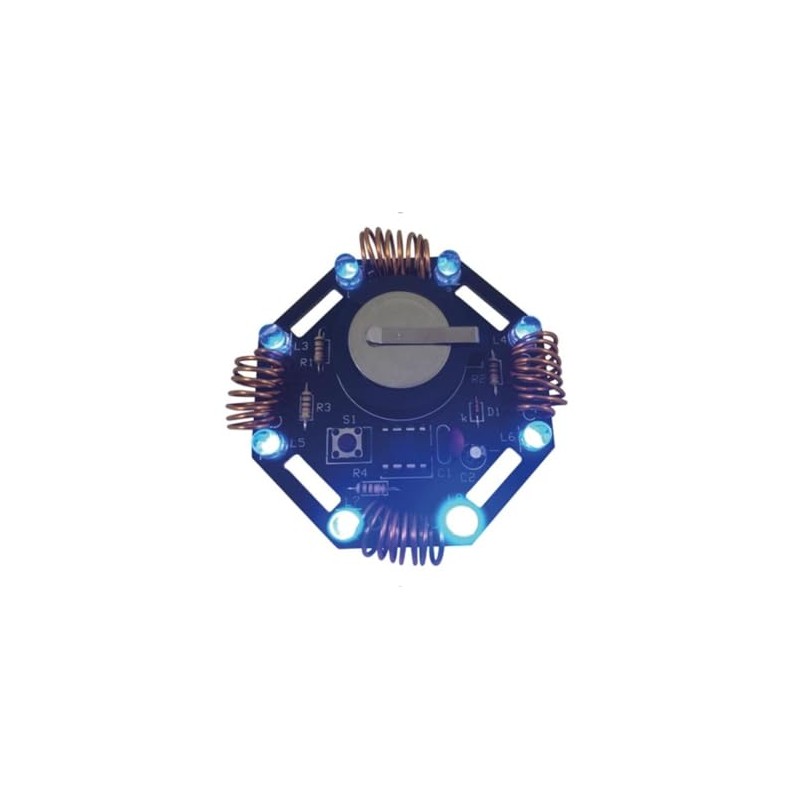 Whadda Soldering Kit, DIY Madlab Electronics Kit, Atom Heart, Create