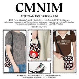CMNIM Queen of Red Hearts Merch Off with Their Heads Crossbody Bag Playing Cards Character Shoulder Purse Fairy Tales Gift (off with their heads Mini CB)