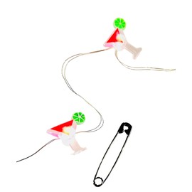 Generic 20M 7 ft Martini Cosmopolitan Bar String Lights LED Cocktail Lights for Bachelorette Party Wedding Bachelorette Decoration 7 ft Martini Fairy Lights