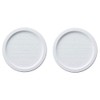 Rasalhanut WECK Plastic Cover for Glass Canisters, Large Size, White