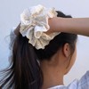 펀칭 레이스 스크런치 곱창밴드 베이지 (WFIQGDG) Punching Lace Scrunchie Hair Band Beige (WFIQGDG)