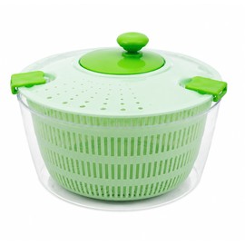 Large Capacity Salad Spinner for Washing & Drying Vegetables – Multifunctional Lettuce Washer with Strainer Basket for Kitchen Meal Prep