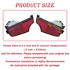 JESYMBX For Kia Soul 2010-2013 Rear Bumper Light Reflector Indicator