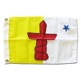 Nunavut - 12 in x 18 in Nylon Canadian Province Flag