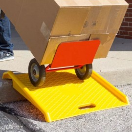 Guardian Portable Delivery 800lb Capacity Poly Curb Ramp