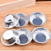 250Pcs Disposable Baking Cups Silver Foil Cupcake Liners Muffin Baking