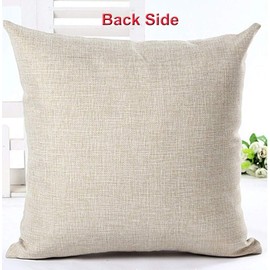 ZFENGYYUAN Geometric Tapestry LINEN Fabric Cushion Cover Multicoloured Red Blue Green Yellow Triangular Harlequin Patten 18"x18" Square Pillow Case Modern contemporary home decors