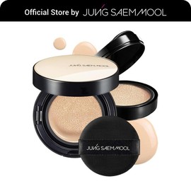 [Jungsaemmool] Essential Skin Nuder Cushion | Natural Finish | Buildable Coverage | Makeup Artist Brand | Cream Foundation:_09 Bronze_Refill Included