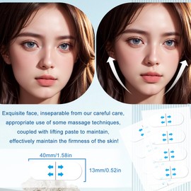 EKIND Facelift Tapes Invisible 120 Pack Facial Line Smoothing & Filling Tapes for Women, V-Shape, Double Jaws, Wrinkles & Sagging Skin
