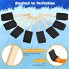 Foam Paint Brushes, 1.6 Inch, 8 Count, Sponge Paint Brush,