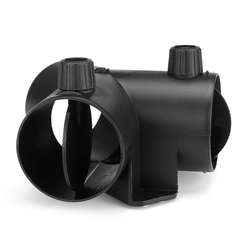 Tuperoymse 60mm Y Shape Parking Heater Exhaust Connector W/Dual Regulating