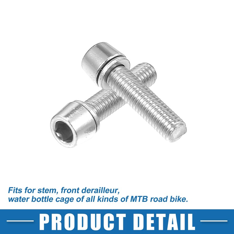 A ABSOPRO Bicycle Stem Screw Fixed Screw Handlebar Stem Bolt