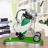 10L0L Golfbag Pen Holder with 3 Pieces Golf Club Pens