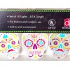DEI Direct Day of the Dead Sugar Skull Shaped Stringlights
