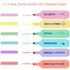 Funny Highlighters, 6 Pack Pastel Highlighters, Creative Gift for Friends,