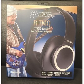Santana Carlos Santana Ritmo Studio Quality Over-Ear Wireless Headphones NEW In Box