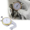 Thickness Gauge Round Dial Accuracy Measuring Tool Flat Pointed Head