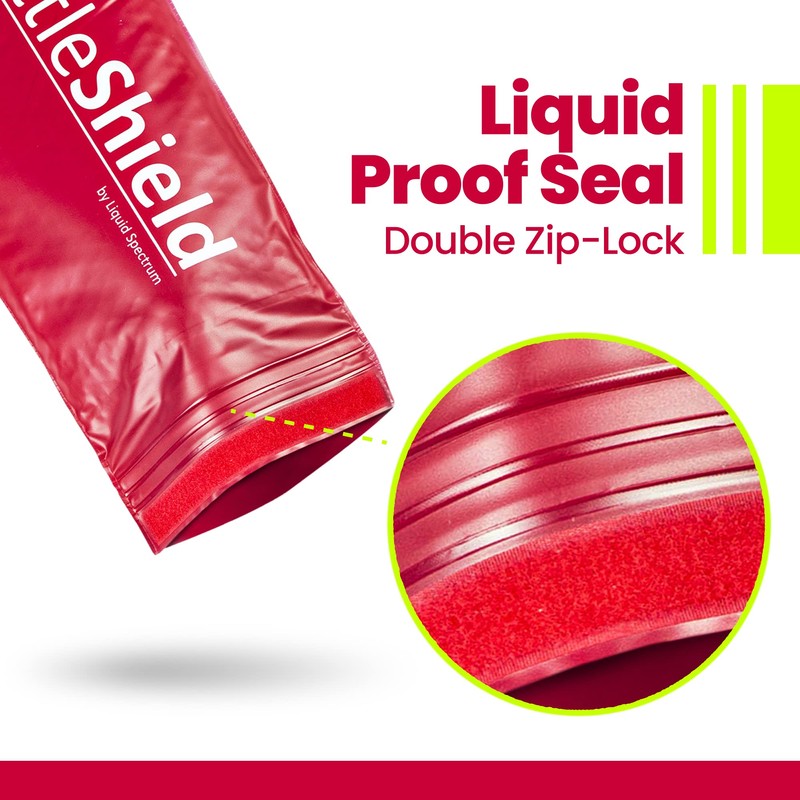 3 Pack Reusable Wine Protector Travel Bag by Bottle Shield