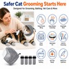 Cat Muzzle - Adjustable Anti-Bite Head Cover, Breathable Cat Grooming