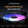 Gamma A40 ARGB BK CPU Cooler,100mm PWM Fan,133mm Height Single