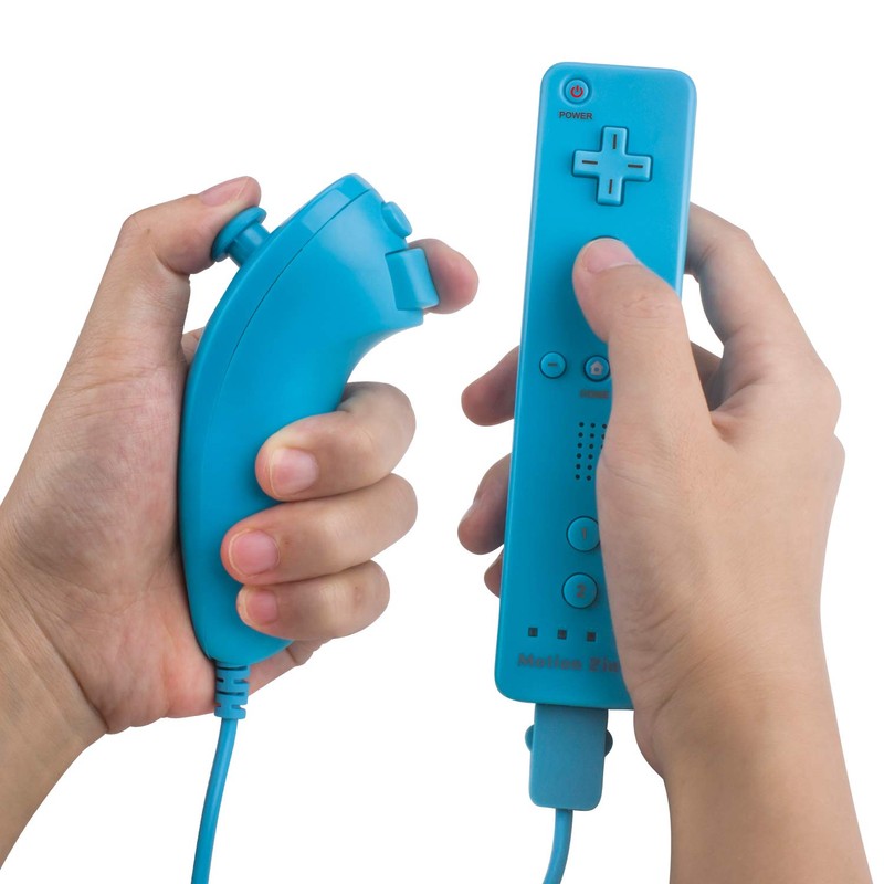 TechKen Remote Controller Compatible with Wii, Wii U with Built